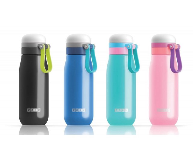 Zoku Ultralight Stainless Steel Bottle Blue