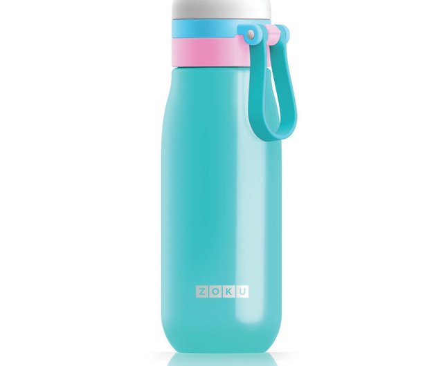 Zoku Teal Ultralight 18 oz. Stainless Steel Bottle