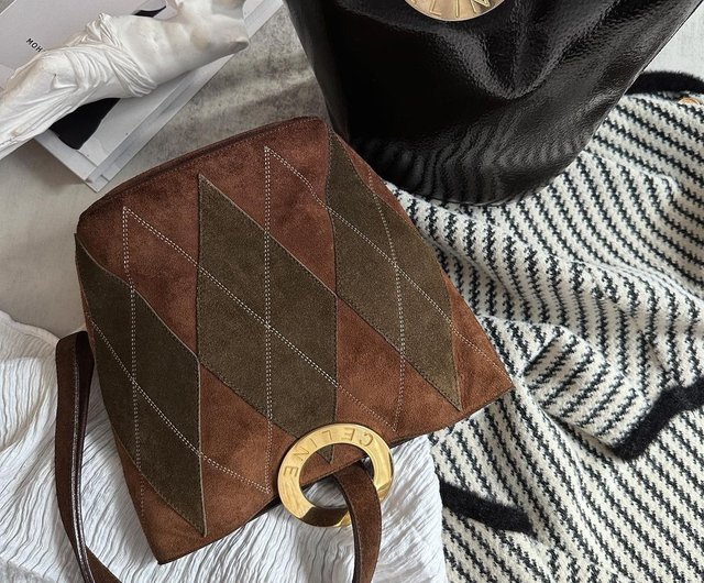 CELINE セリーヌ】ヴィンテージ バケット バッグ