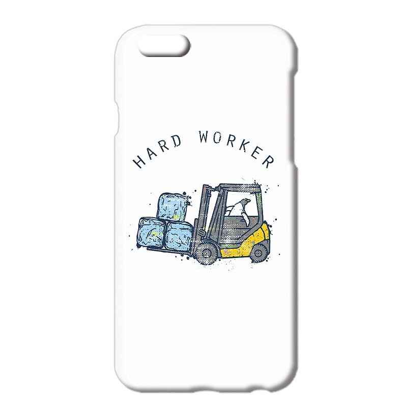 iPhone Case / Hard worker - Phone Cases - Plastic White