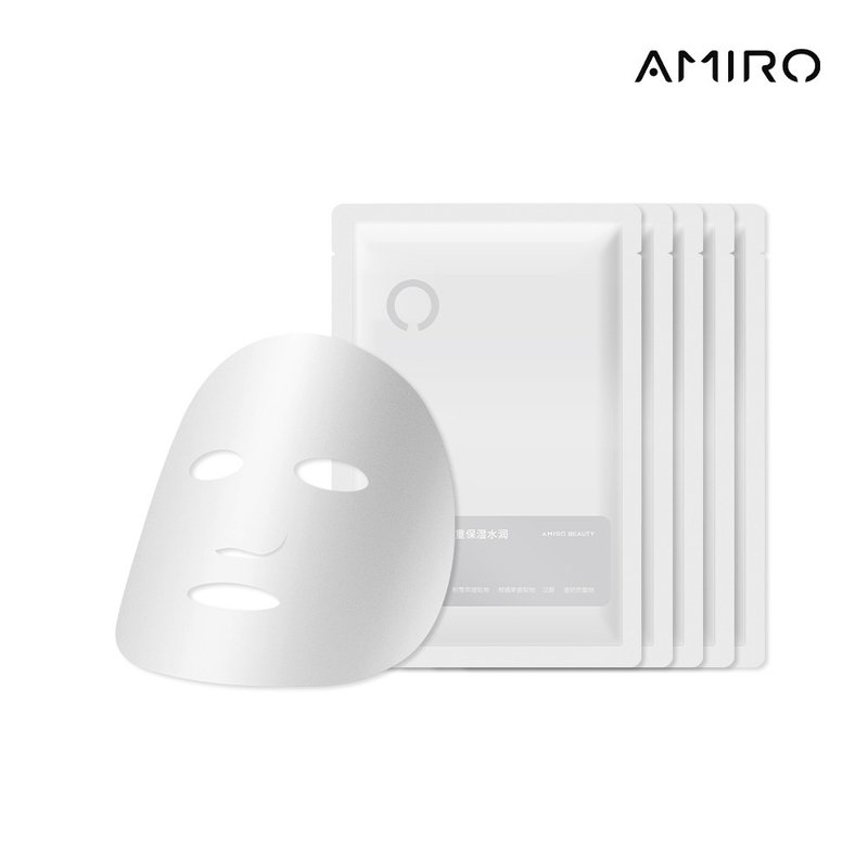 【AMIRO】BEAUTY Light and Comfortable Moisturizing Mask 25ml (pack of 5 pieces) - Face Masks - Concentrate & Extracts White