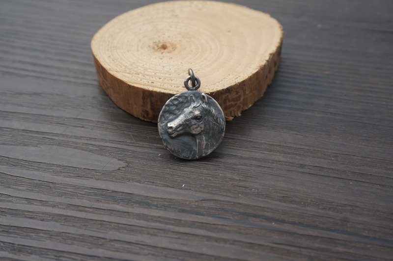 [Xishan Handmade] Old Zodiac Year of the Sheep Relief Coin Tag Pendant Sculpture - พวงกุญแจ - โลหะ 