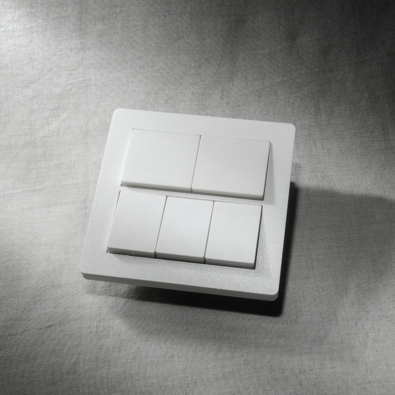 五切開關 國際牌星光改裝面板 國際牌開關 【原創商品】 開關改裝 - 燈具/燈飾 - 其他材質 白色