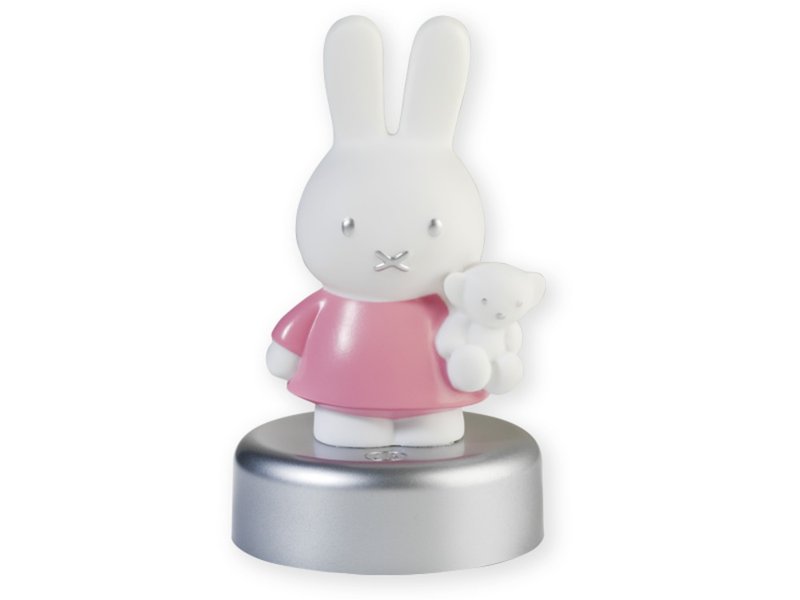 Miffy 米飛兒粉紅色夜燈 - 燈具/燈飾 - 塑膠 粉紅色