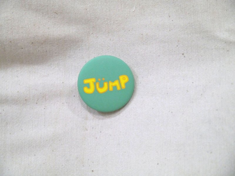 |磁鐵徽章|Jump - 襟章/徽章 - 紙 綠色