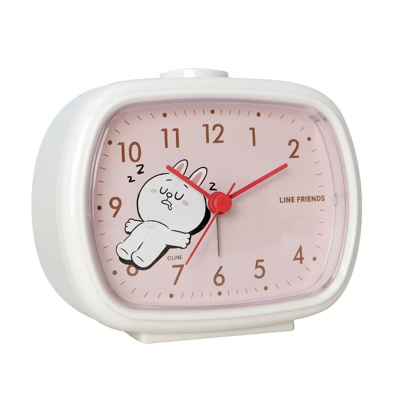 Officially authorized LINE FRIENDS alarm clock series-Tutu Snooze Alarm Clock - นาฬิกา - พลาสติก สึชมพู