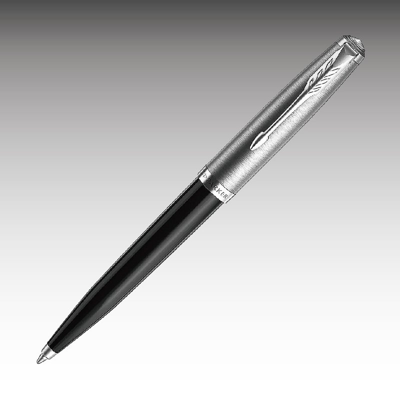 Parker 派克51復刻版 黑桿原子筆 免費刻字 - 原子筆/中性筆 - 其他金屬 黑色