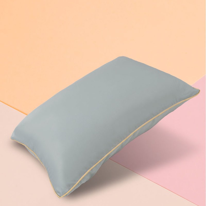 Super sleepy pillow/super support/super covering/tencel cloth/good sleep green/single/pure sleep - Pillows & Cushions - Silk Green