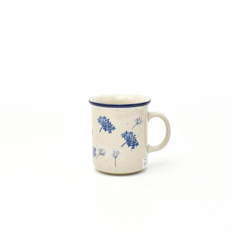 波蘭陶手工製作-約250ml 直筒杯(小) 蒲公英 - 其他杯子 - 陶 