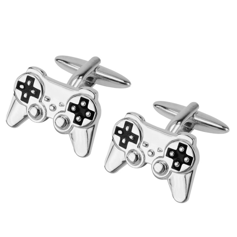 遊戲遙控器袖扣 - 袖扣 - 其他金屬 黑色