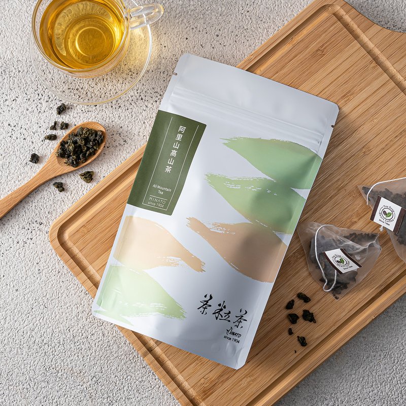 【Tea grain tea】Alishan tea (8 packs/bag) Original sliced ​​tea Hui Gan Shun Kou - Tea - Fresh Ingredients Green