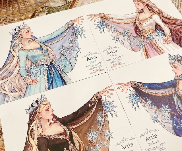 Artia - ショップ hwara ステッカー・シール - Pinkoi