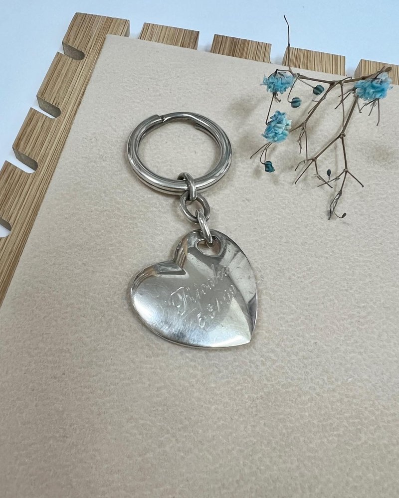 Tiffany 二手精品 心型包包掛飾  直俓29mm 長度 7cm - 吊飾 - 貴金屬 
