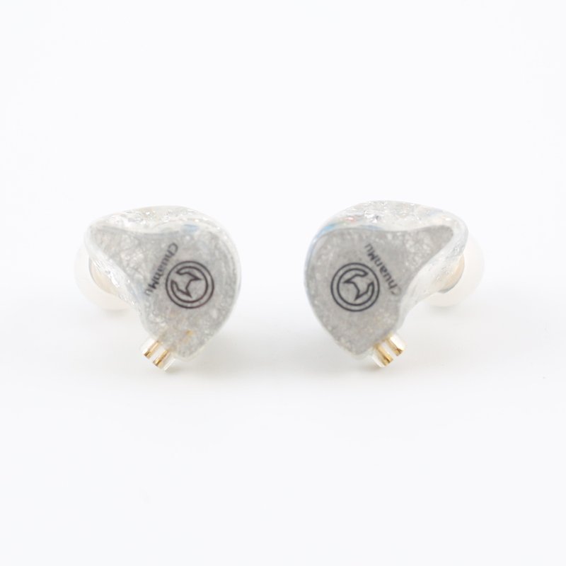 Exquisite in-ear headphones Silver Crystal SC1 [Kawaki] dynamic coil - Gadgets - Other Materials 