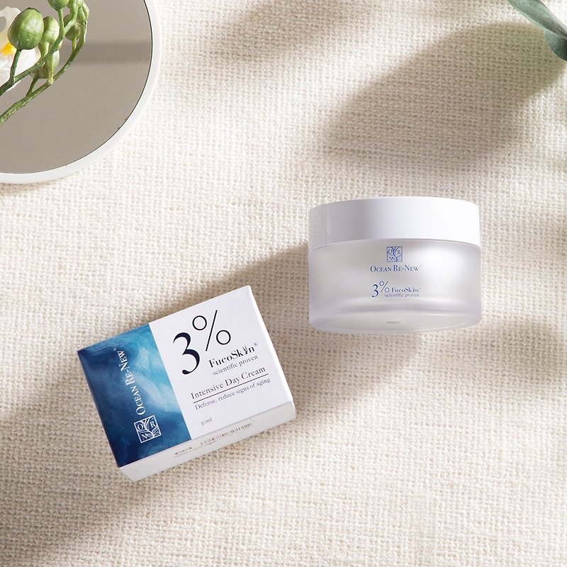 Hi-Q beauty Ocean Re-New Intensive Day Cream - Day Creams & Night Creams - Concentrate & Extracts Blue