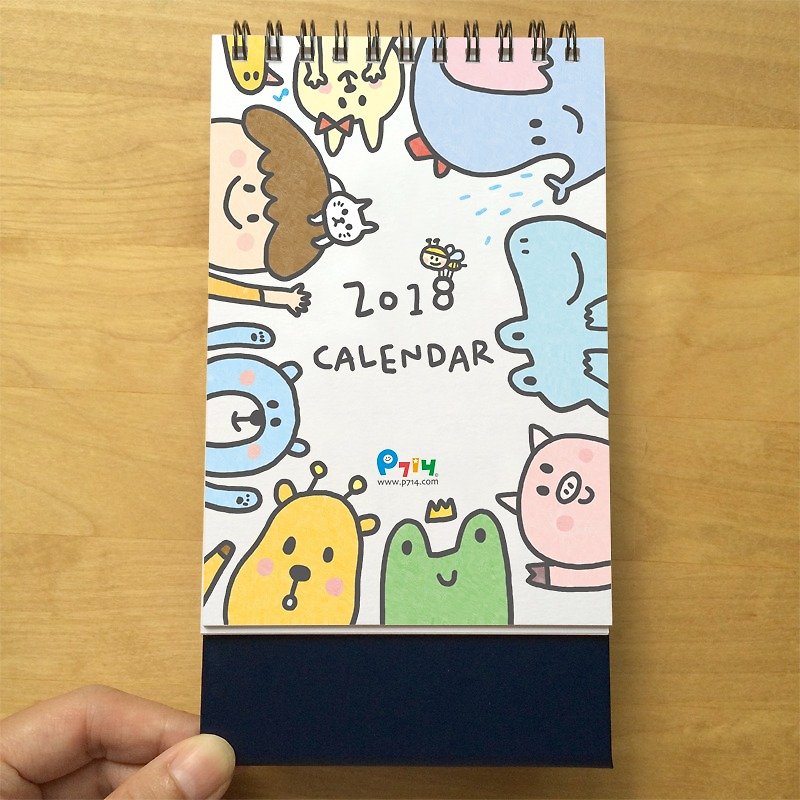 小さなテーブル魔法の2018年カレンダー（新規上場） - カレンダー - 紙 多色
