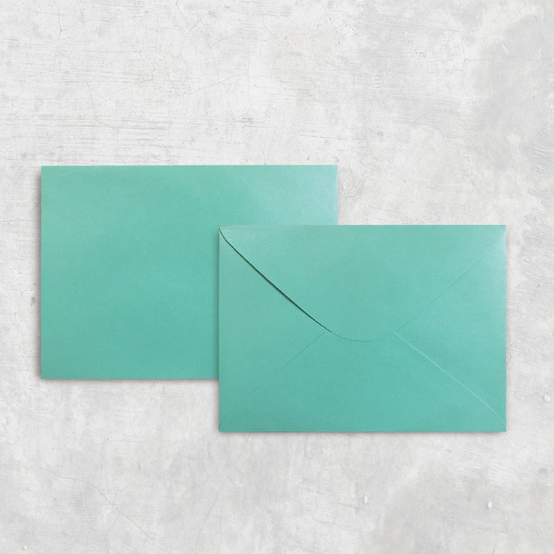 高級Tiffany藍信封 喜帖空白信封 50入一組 可加價燙金服務 - 信封/信紙 - 紙 