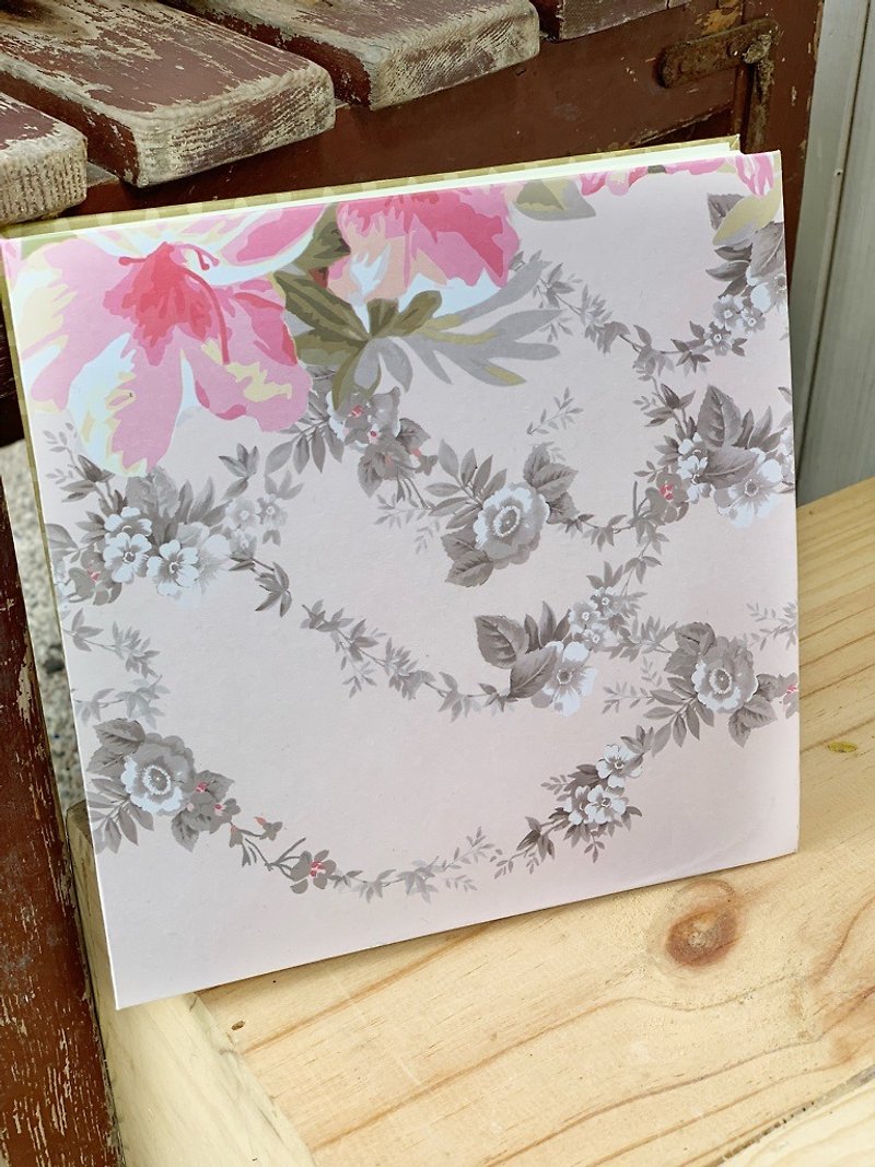 [Good day hand made] Hannah Zheng Love flower hand sewing book - Notebooks & Journals - Paper Gray