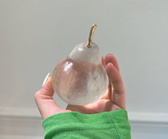 自然な形の梨の文鎮＆オブジェ - ショップ Mixtureshop 置物 - Pinkoi
