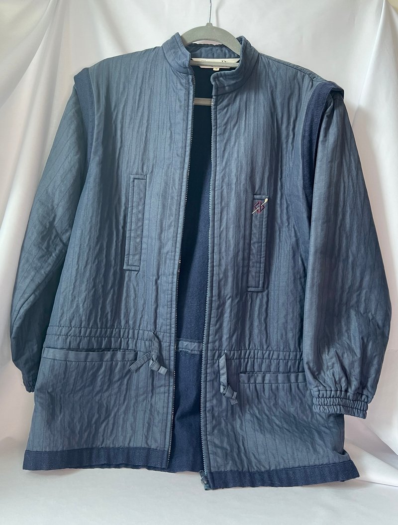 DIOR vintage jacket vest 2 ways 外套 背心 2種穿法 日本中古 - 女大衣/外套 - 其他材質 藍色