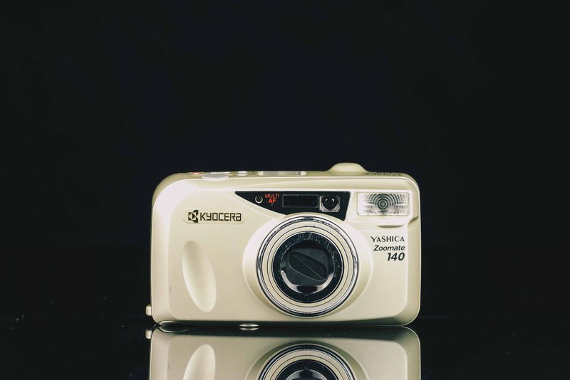 KYOCERA YASHICA ZOOMATE 140 #3728 #135底片相機 - 相機/拍立得/底片相機 - 其他金屬 黑色