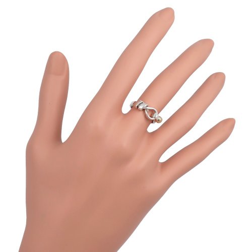 日本直送】ティファニー TIFFANY&Co. フック&アイ 8.5号 リング