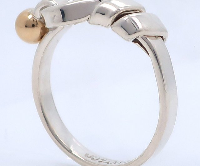 日本直送】ティファニー TIFFANY&Co. フック&アイ 8.5号 リング