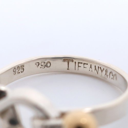 日本直送】ティファニー TIFFANY&Co. フック&アイ 8.5号 リング