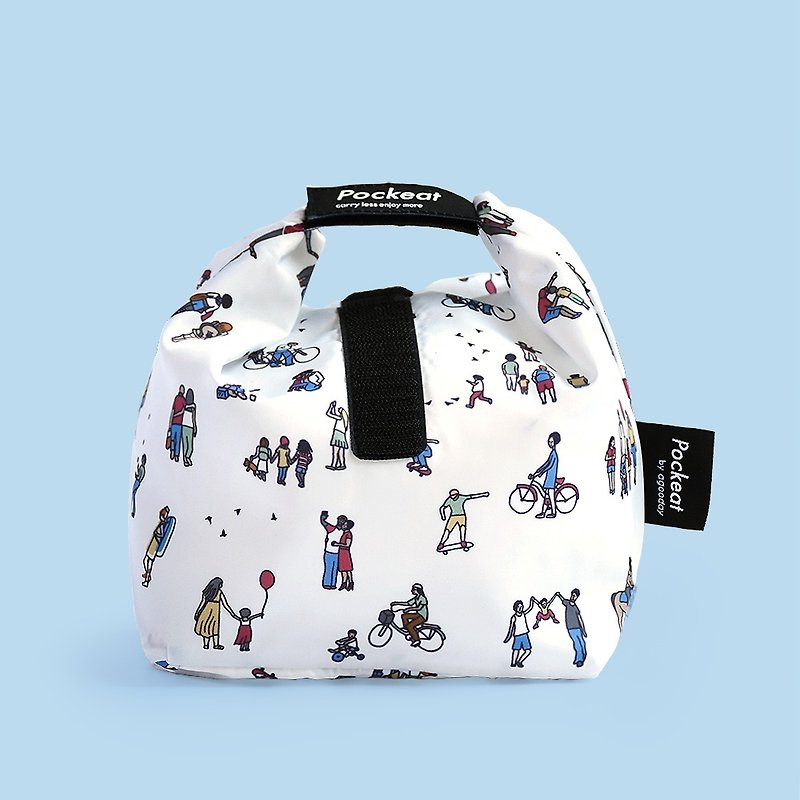 agooday | Pockeat food bag(M) - Daydream - Lunch Boxes - Plastic White