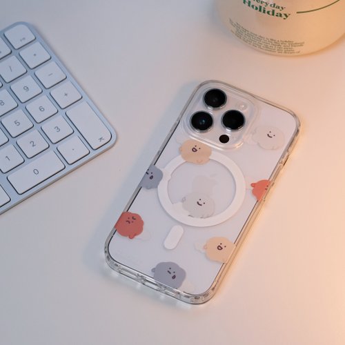 方坊 Square Studio Do Nothing-磁吸防摔方塊殼 iPhone 12~16 手機殼