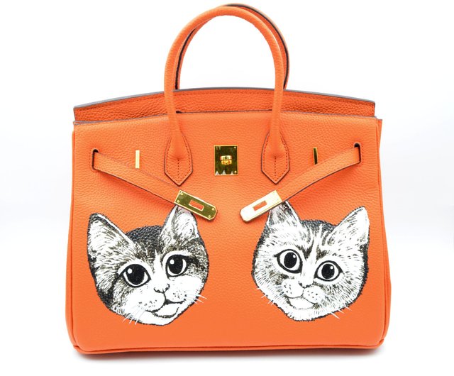 Buy Hand Painted Hermes Bag Online