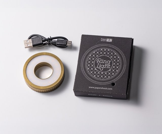 公式・全モデル使用可能】リングライト ペーパーシュート PaperShoot 3