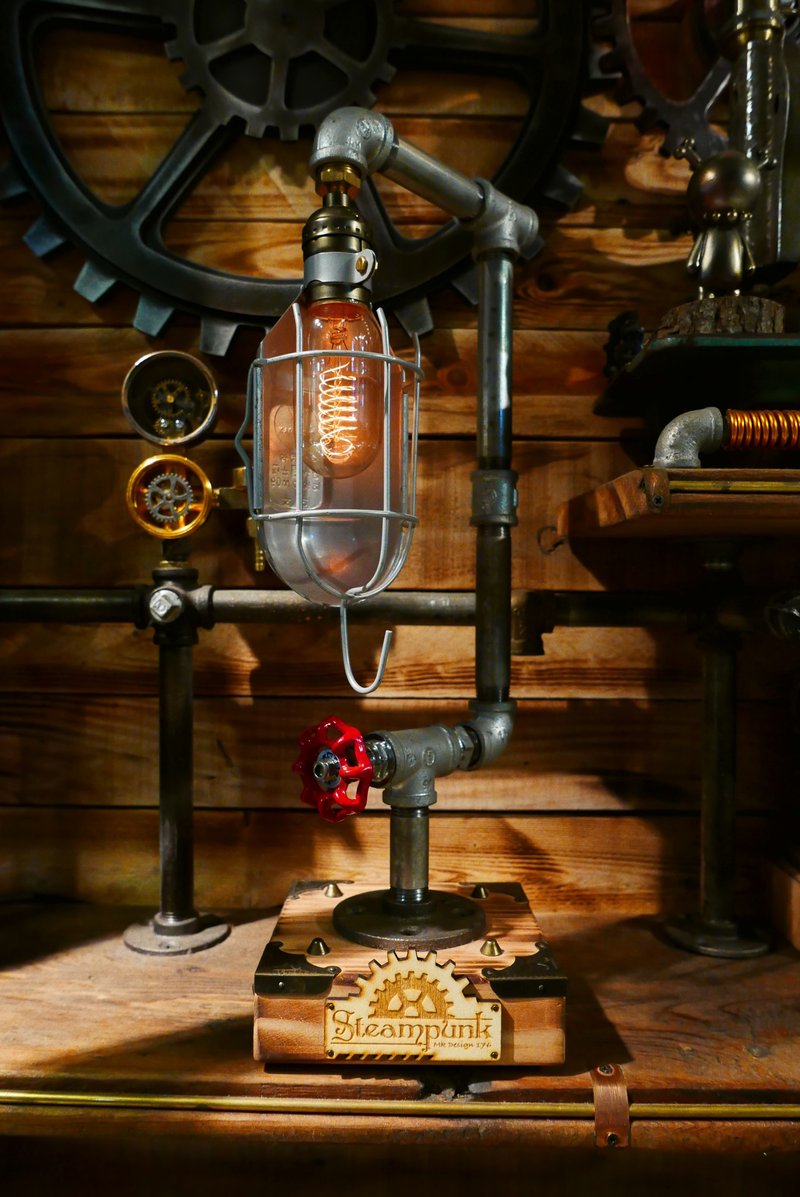 木客微光手作體驗－Steampunk燈火【 1 人成團】 - 木工/竹藝 - 木頭 