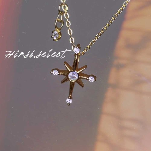 Giftest Jewelry 禮悟 Giftest 純銀鍍18K金/十架之光 可洗澡抗過敏基督教十字架項鍊N92