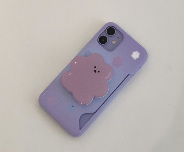 Chanibear Phone case card option blush purple