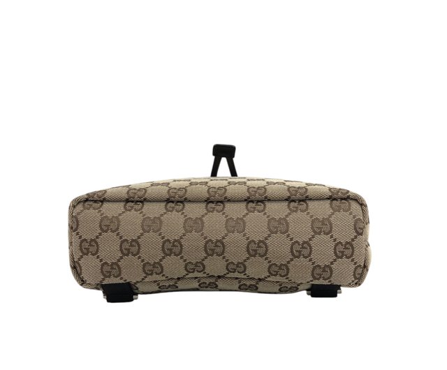 日本直送 名牌中古包 】GUCCI グッチ GG柄 バックパック ベージュ