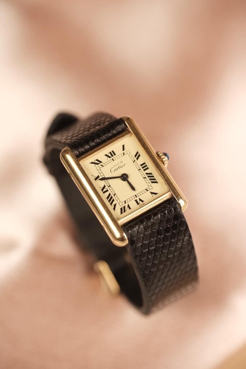 カルティエ タンク マスト ヴィンテージ Kゴールド アンティーク