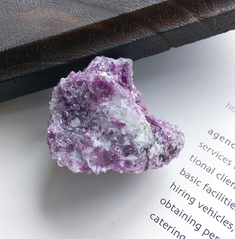 Lepidolite 巴西產地 紫鋰雲母 鋰雲母 鱗雲母 天然礦石 原礦 - Items for Display - Other Materials 