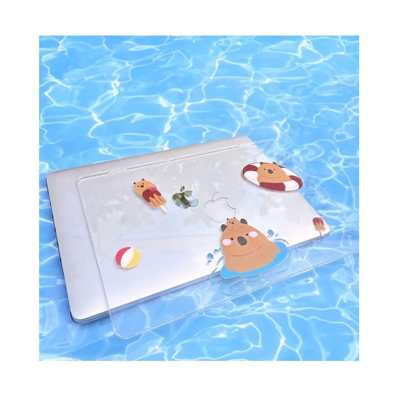 [Capybara Capybara] MacBook Case computer case - Tablet & Laptop Cases - Other Materials 