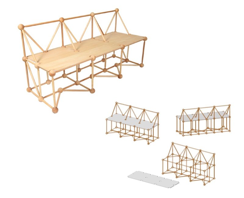 長椅子 - 椅子/沙發 - 木頭 