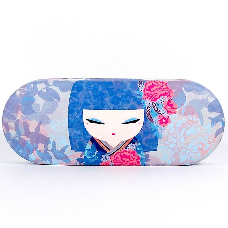 Glasses Case - Sayaka Pure Beauty 【Kimmidoll and Blessed Doll】 - Eyeglass Cases & Cleaning Cloths - Other Materials Blue