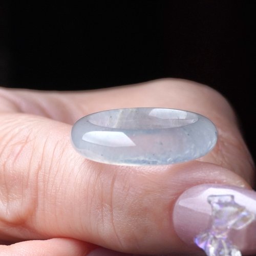 瓔珞珠寶盒 E.L.Jewelry Box 玻璃種翡翠戒指戒圈 | 國際8.5圍 | 天然緬甸玉翡翠A貨 | 送禮