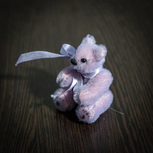 Tasha's craft Tiny teddy bear | Miniature Mohair Teddy Bear
