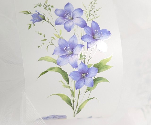 夢みる午後のティータイム - マットPETテープステッカー petテープ