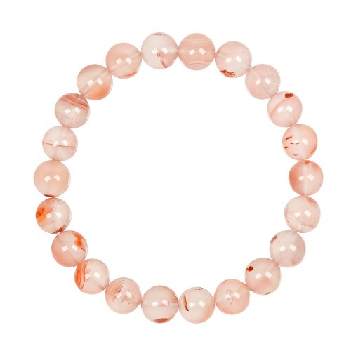 正佳珠寶 Gemsrich Jewelry 【正佳珠寶】南紅瑪瑙 頂級玉化荔枝凍 8.3-8.8mm 南紅瑪瑙手珠