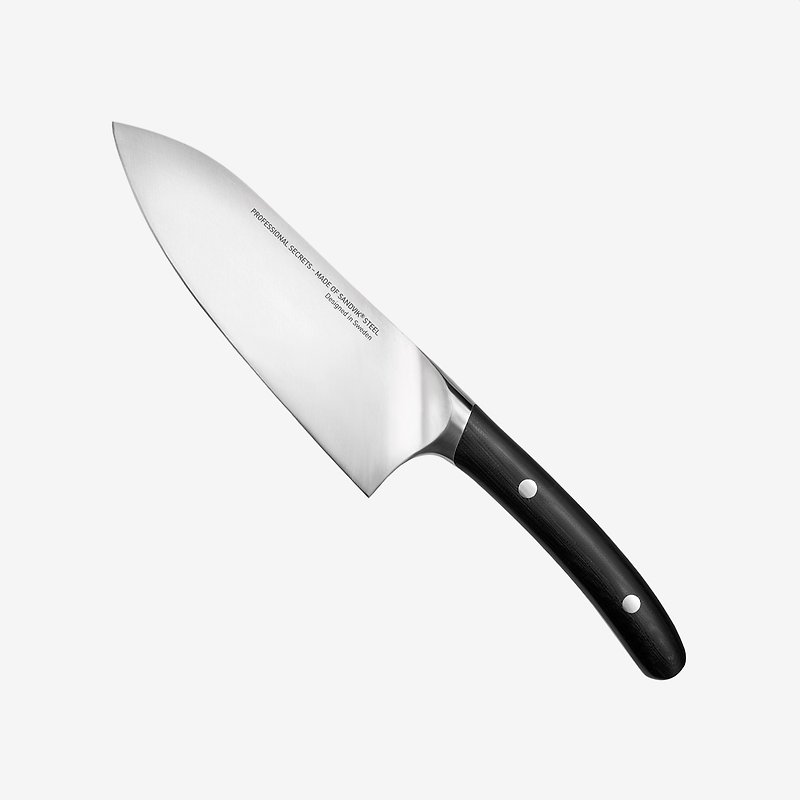 Swedish Chef's Secret Chef's Knife (M) 26CM Swedish Steel - ช้อนส้อม - สแตนเลส สีเงิน