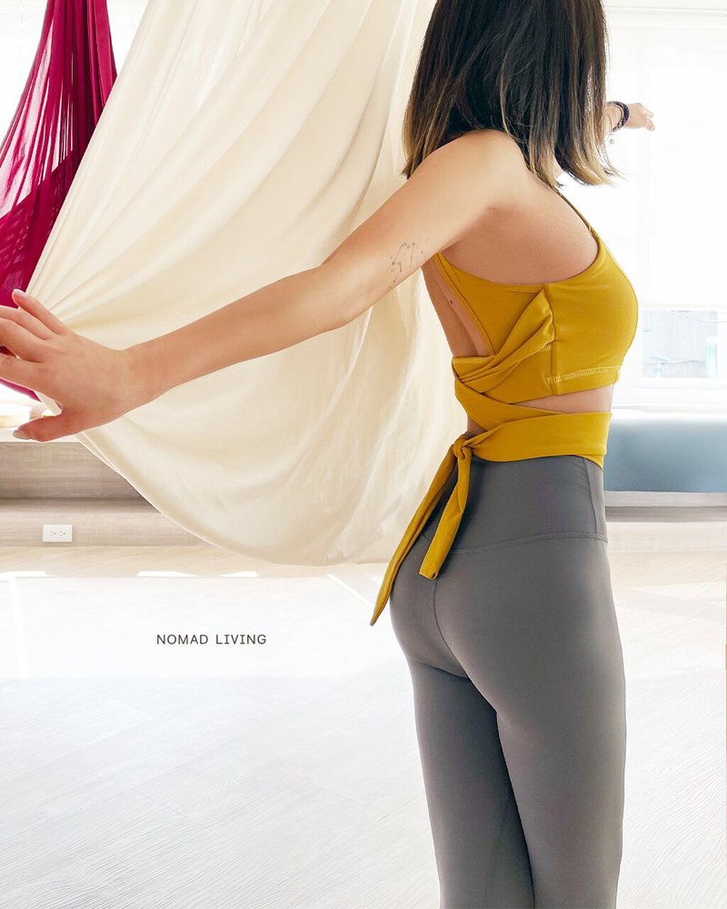 【諾瑪嚴選】【諾瑪生活】高腰極致柔感瑜珈褲–銀調灰 - 瑜珈服/瑜珈褲 - 其他材質 