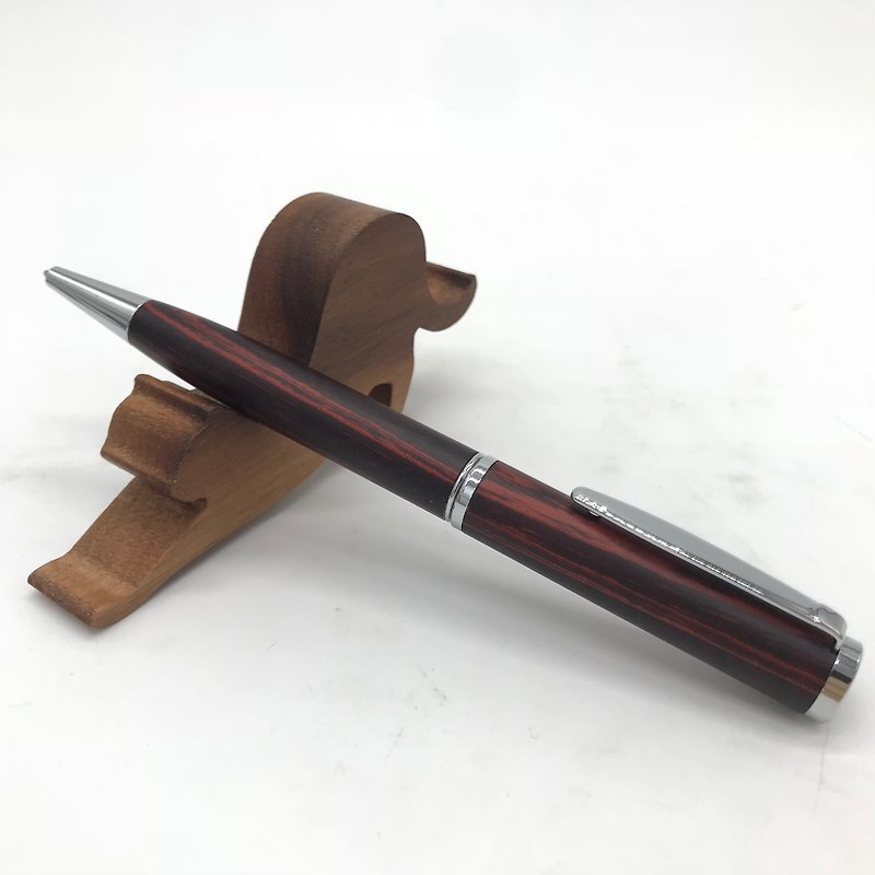 MicForest Micro Forest / Limited Commodity - Wood Ball Pen - Red Rosewood - ปากกา - ไม้ สีแดง