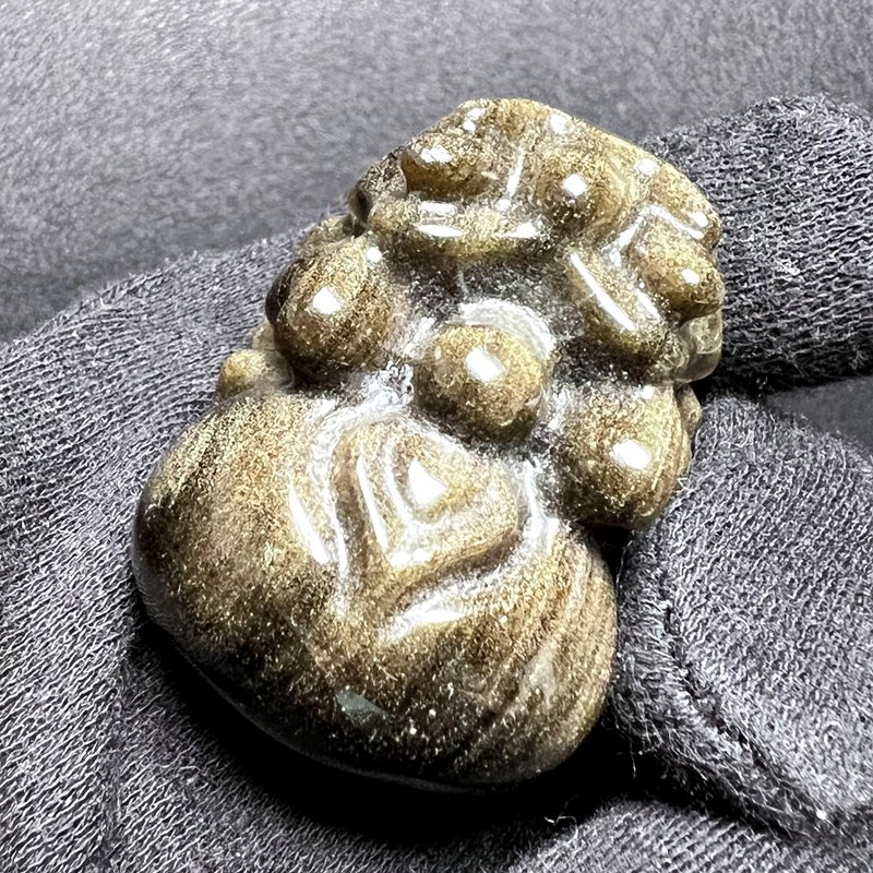 咬錢。擺件 貔貅 一圖一物 療癒 擺件 l 金曜石 福利品  l - 擺飾/家飾品 - 水晶 