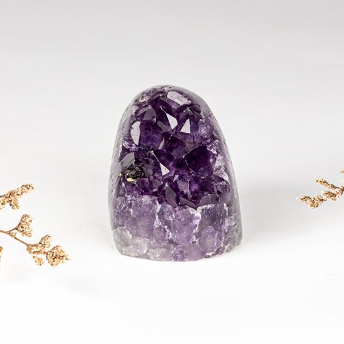 石之王 King Stones - 水晶天然石飾品、原礦 ESP 拇指晶鎮 3510164 開運小物紫水晶 小資族輕鬆入手